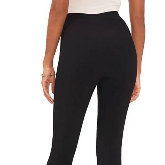 1.STATE Women’s Straight Leg Front Slit Ankle Pant – Rich Black, Size 6 - Picture 5 of 5